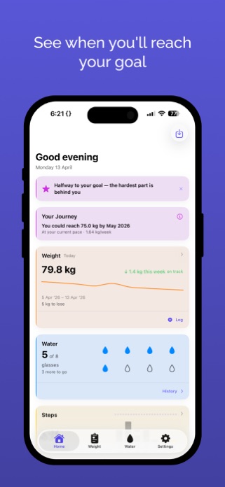 WayBalance - Weight Tracker Screenshot 4 of 10