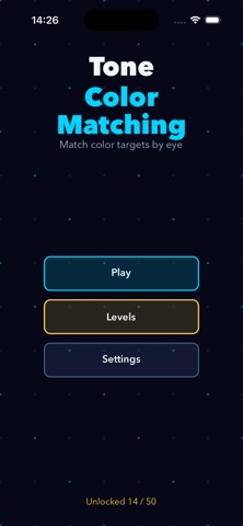ToneColorMatching iPhone screenshot