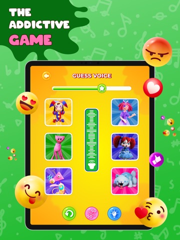 Guess Sound: Monster Voice iPad screenshot