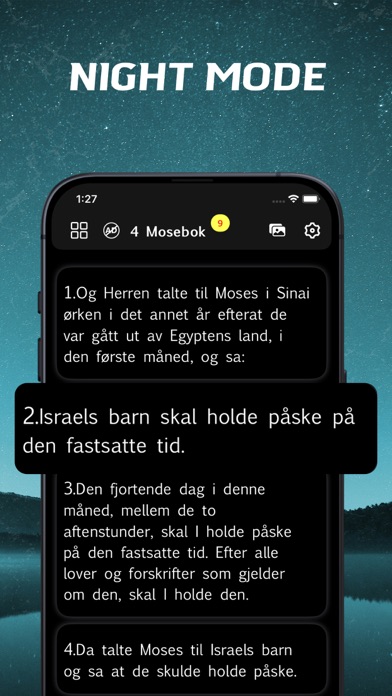 Norwegian Bible Screenshot