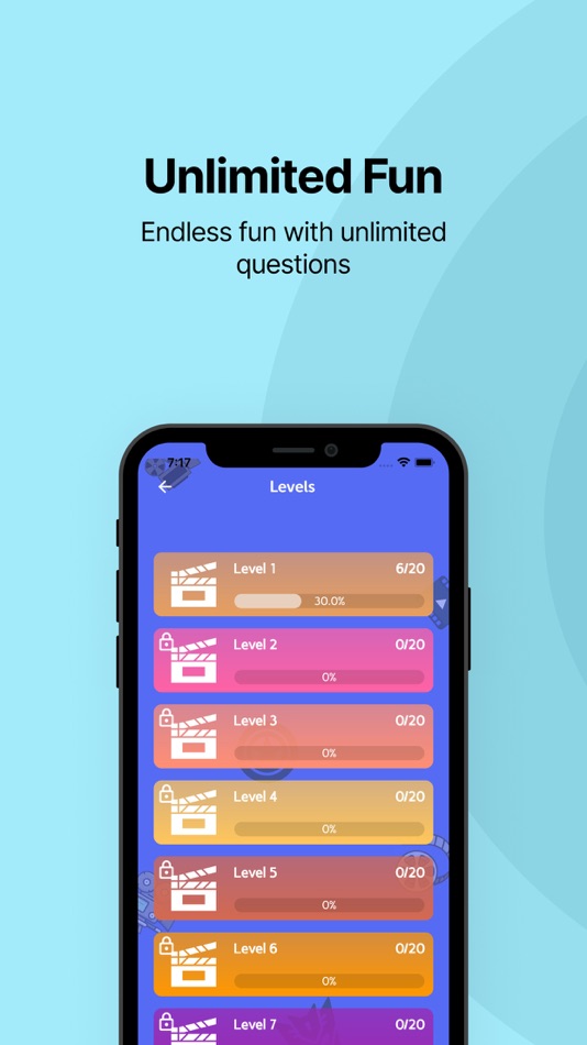 #2. Guess The Movie : Movie Quiz (iOS) By: Dipen Patel