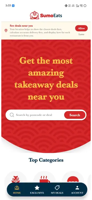 SumoEats: Takeaway Deals screenshot 4