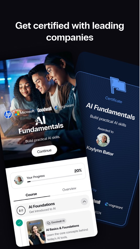 #3. Goodwall - Learn & Earn (iOS) By: Goodwall SA