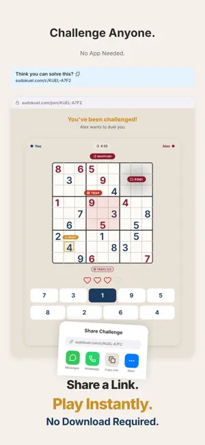 Sudokuel: Multiplayer Sudoku screenshot 1