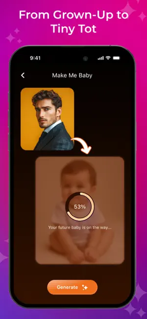 Make Me Baby - AI Face Maker screenshot 3