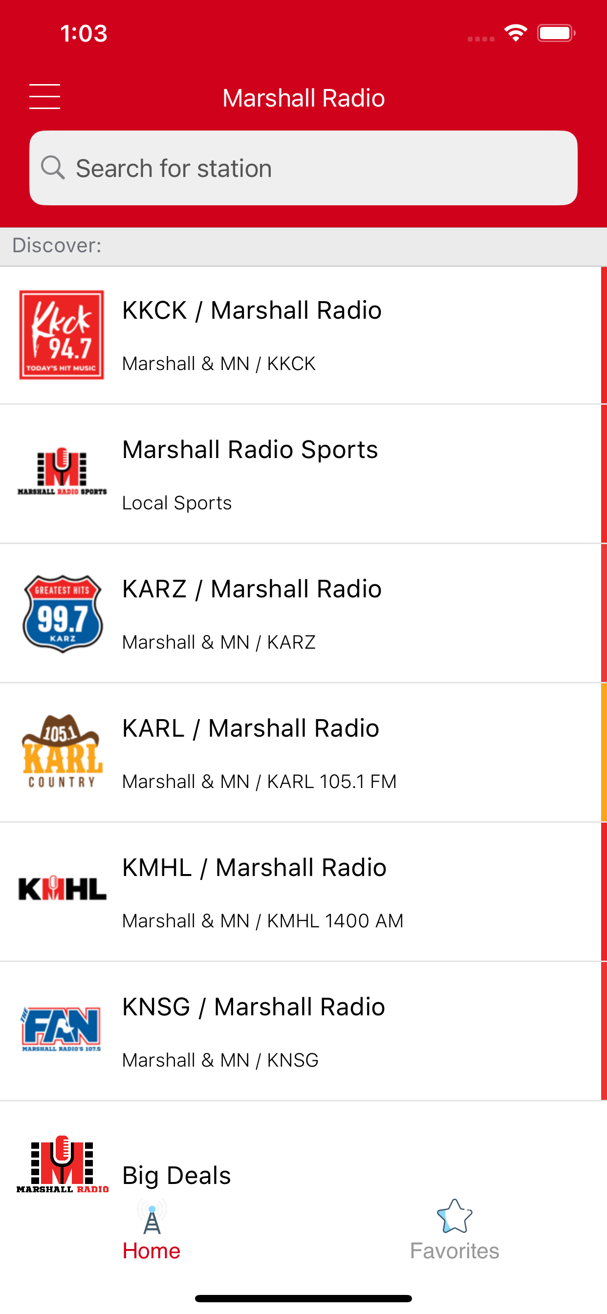 Marshall Radio