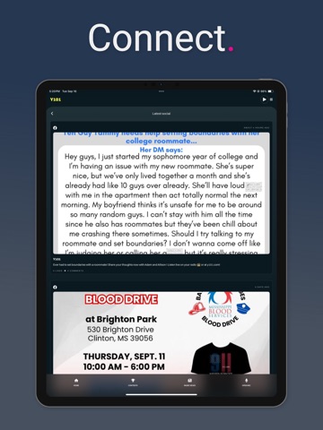 Y101 Jackson iPad screenshot