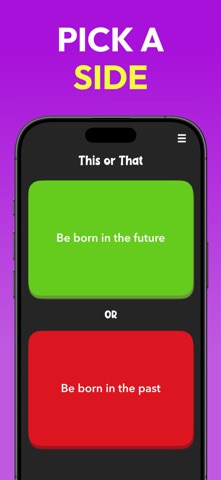 This Or That? - Questions Game screenshot 1 of 4