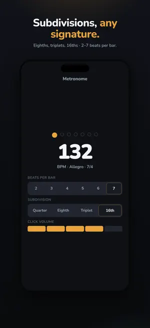Practimo Metronome screenshot 2