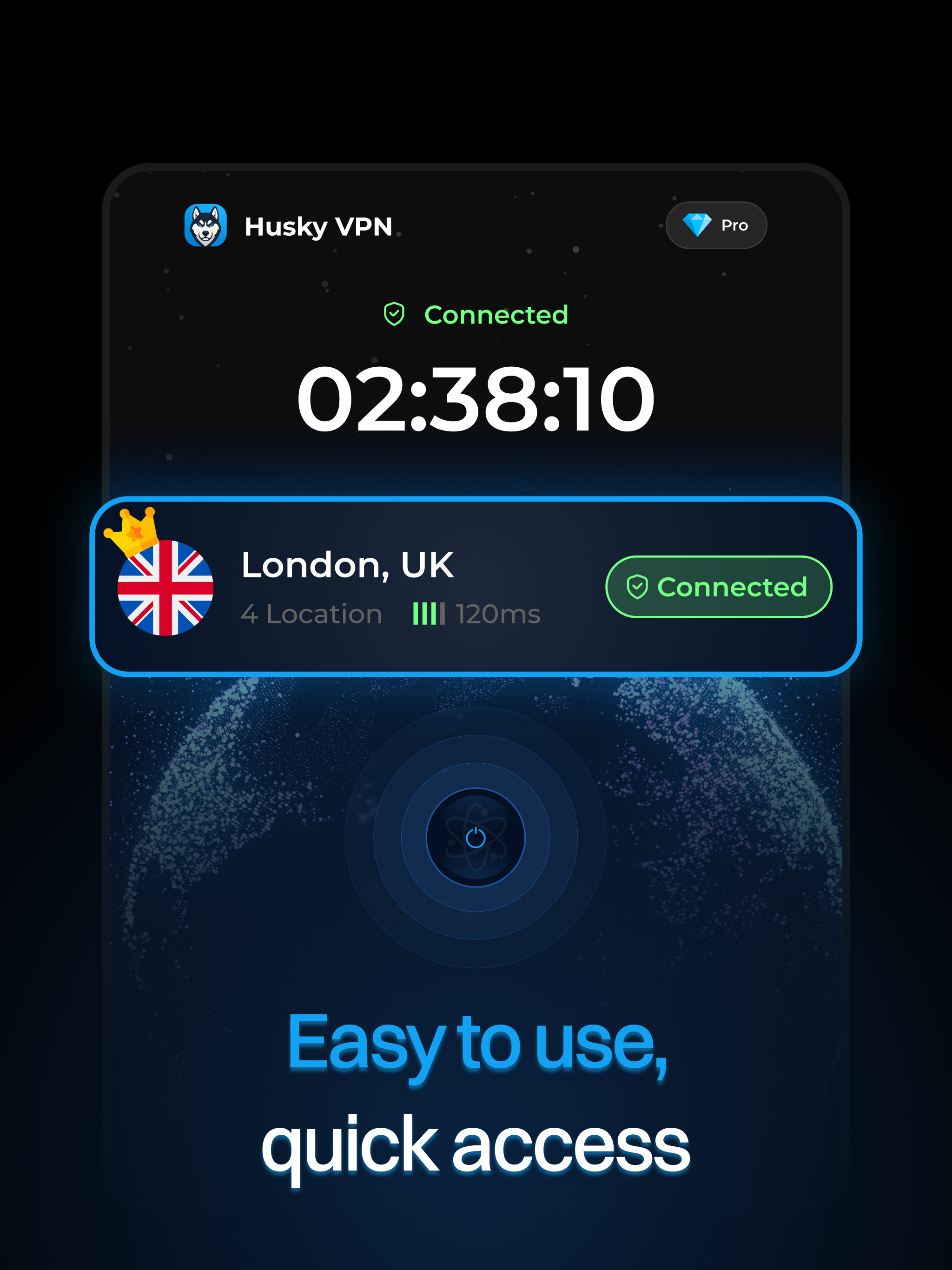 Husky VPN - Go Borderless