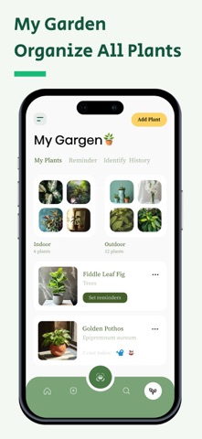 Plant Health Care・AI Identify iPhone screenshot