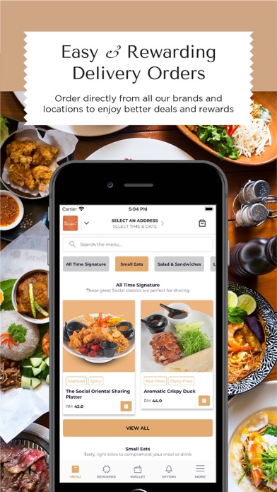 The Social Rewards Screenshot