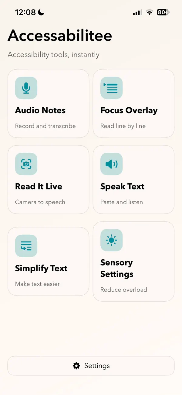 #1. Accessabilitee (iOS) Podle: William Graves