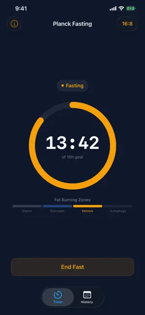 Planck Fasting screenshot 1