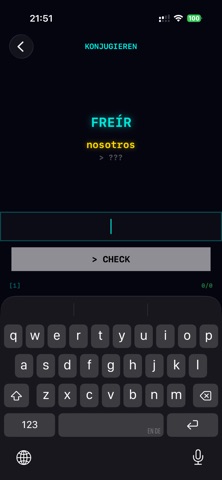 Swipanisch screenshot