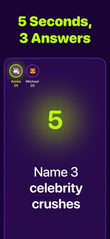 5 second: Party Game Night iPhone screenshot