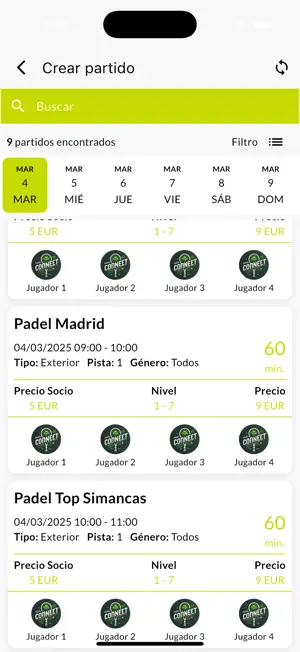 Padel Conect screenshot 4