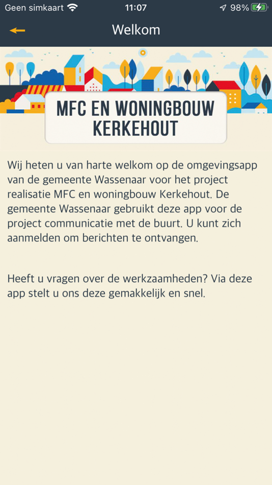 #2. MFC en woningbouw Kerkehout (iOS) 由: Gemeente Wassenaar