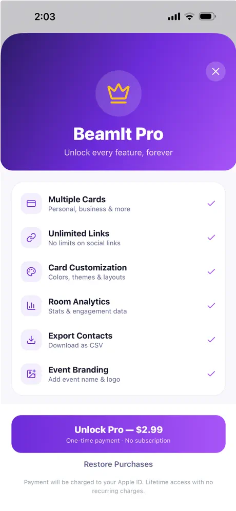 BeamIt – Connect the room‑App screenshot 5