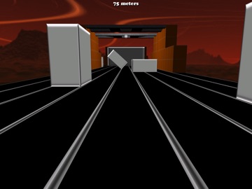 Cyberrunner iPad screenshot