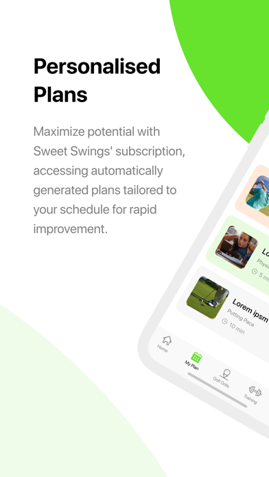 Sweet Swings Golf Screenshot