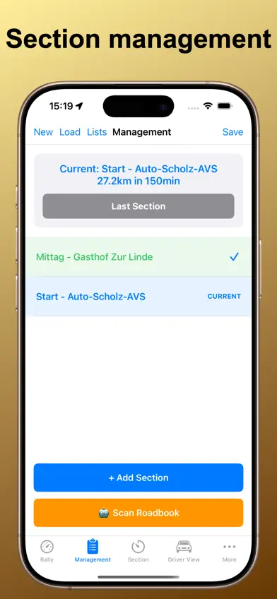 OldTimer Rally Timer screenshot 2