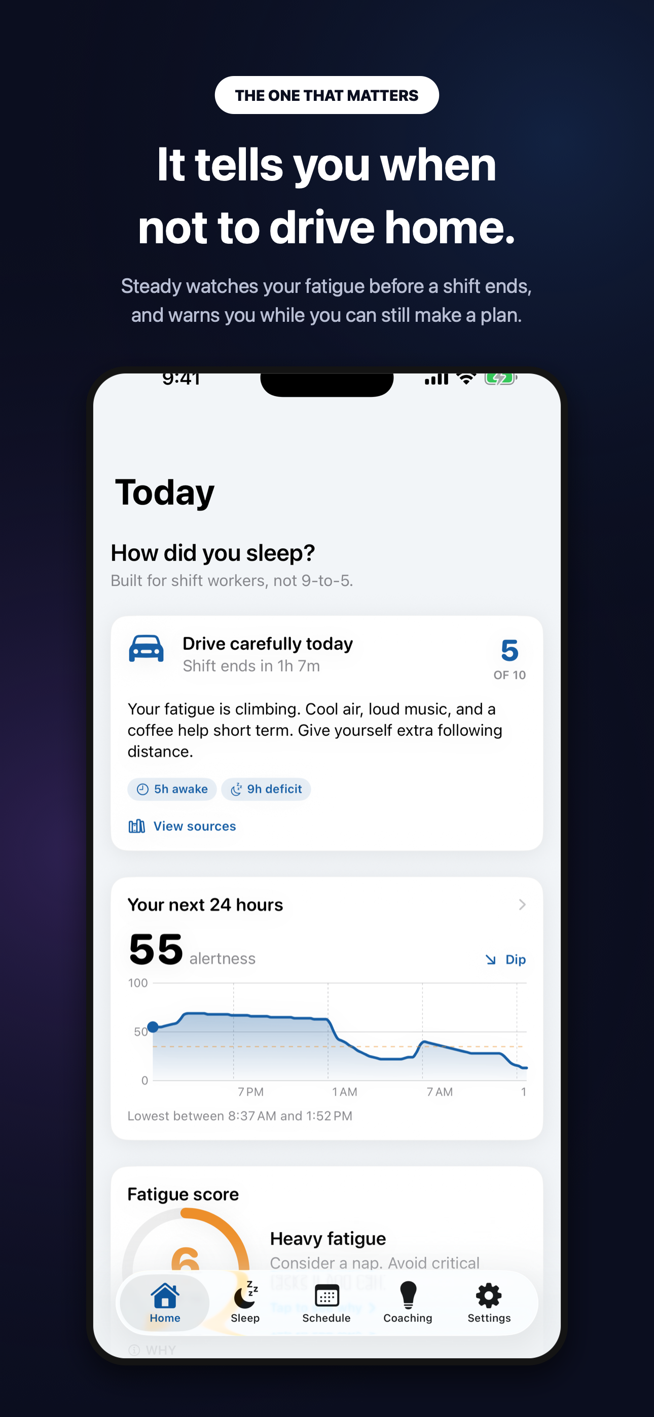 Steady: Shift Sleep screenshot 2