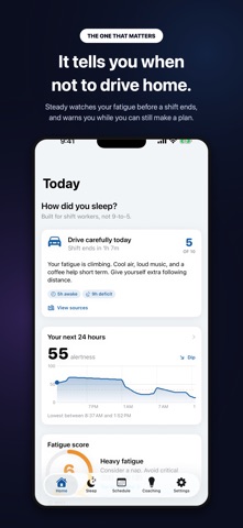 Steady: Shift Sleep Screenshot 2 of 10