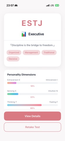 Persona MBTI Screenshot 3 of 5