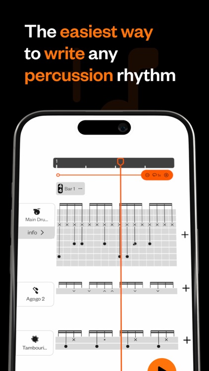 Drum Notes: Score Beat Creator