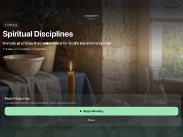 Trinity Bible: Read & Study iPad screenshot
