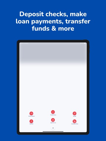 1st Community FCU iPad screenshot