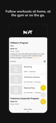 MyPT Coaching Screenshot 4 of 9