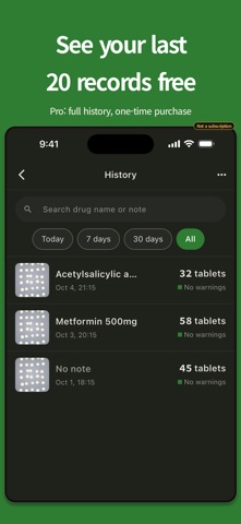 Pill Counter - Offline Tally screenshot 4