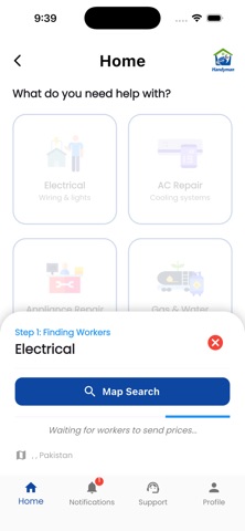 Handyman iPhone screenshot