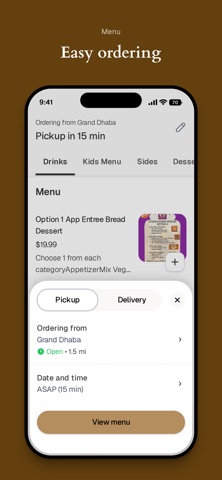 Grand Dhaba iPhone screenshot