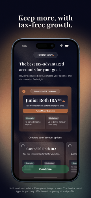 FutureMoney: Early Investing Screenshot 6 of 9