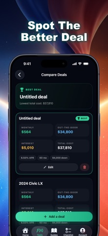 Clarifee Car Purchases screenshot
