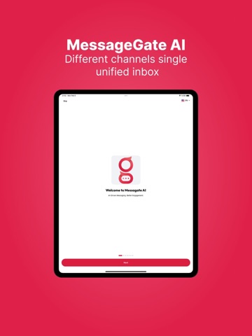 MessageGate AI: Clone Yourself iPad screenshot