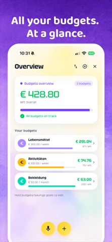 BUWEE Weekly Budget Tracker Screenshot 4 of 8