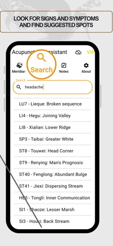 Acupuncture Assistant screenshot