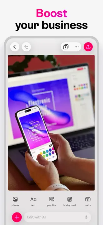 Bazaart AI Photo Editor Design: Screenshot 10 von 10