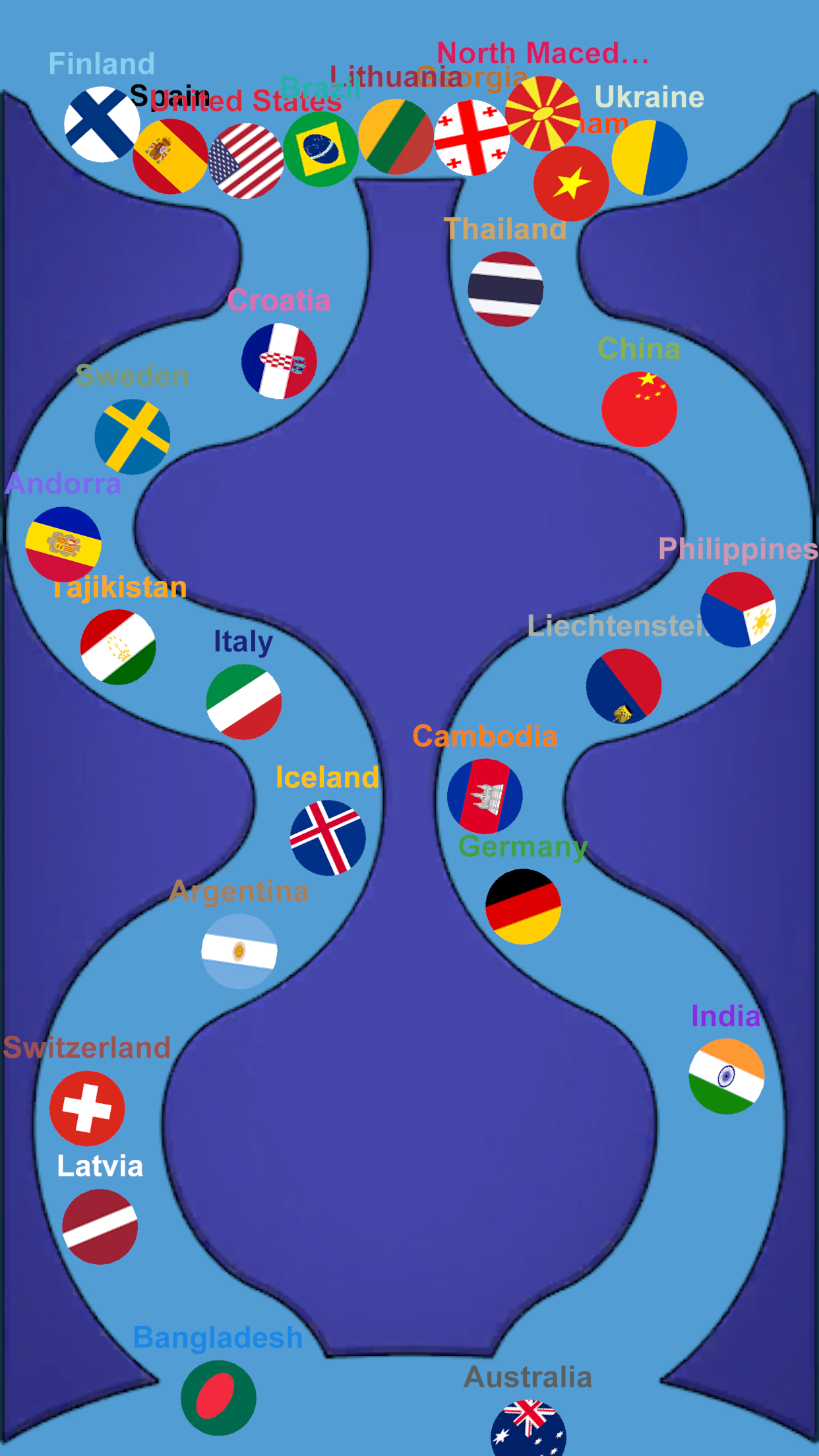 Marble Race Country