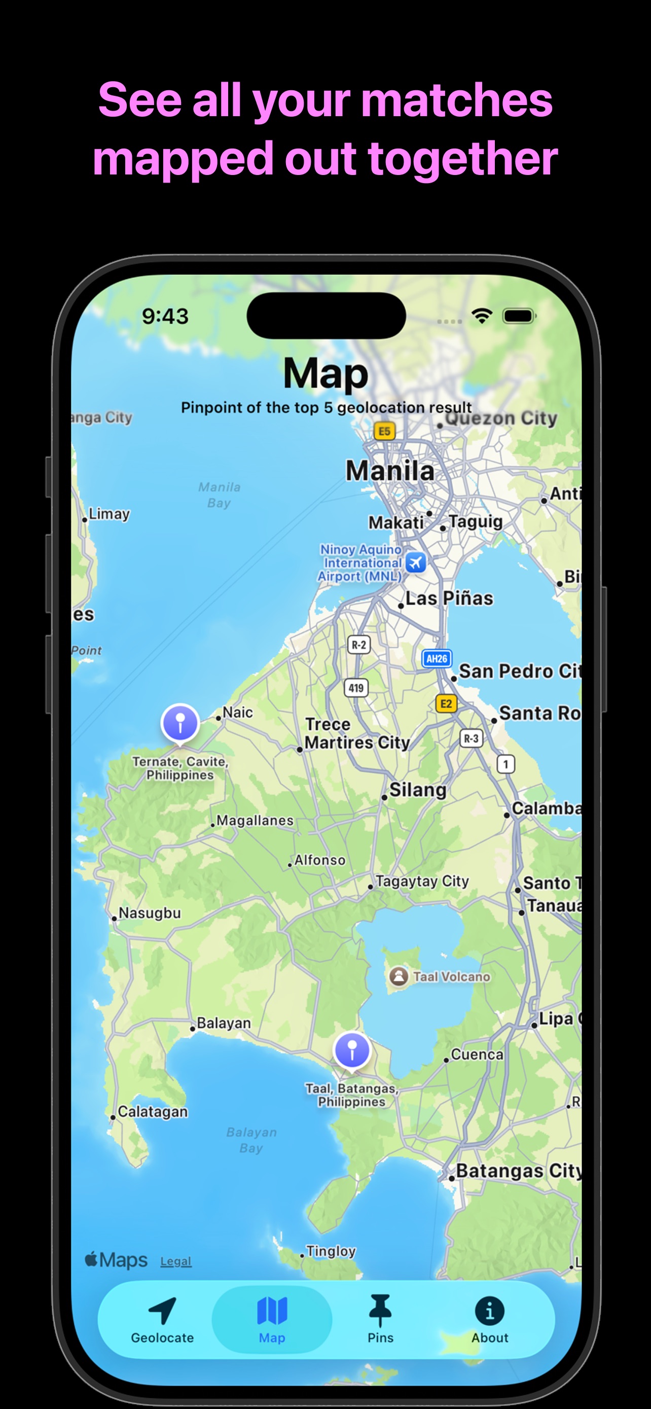 Screenshot 3 of Sputnik - AI Location Finder