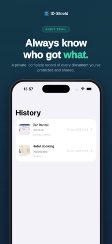 ID-Shield - Keep IDs Secure iPhone screenshot