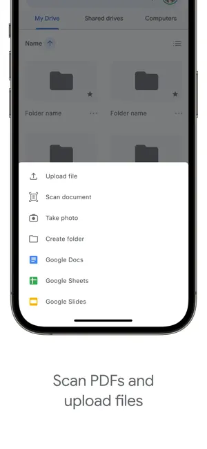 Google Drive iPhone screenshot 2