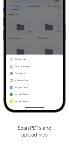 Google Drive – online backup App Store preview screenshot 2
