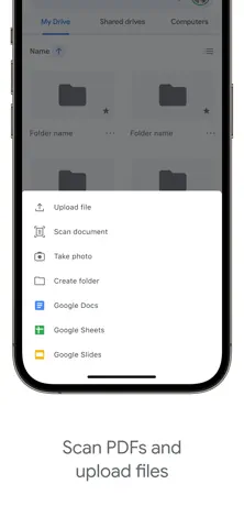 App Store-Screenshot 2 von Google Drive