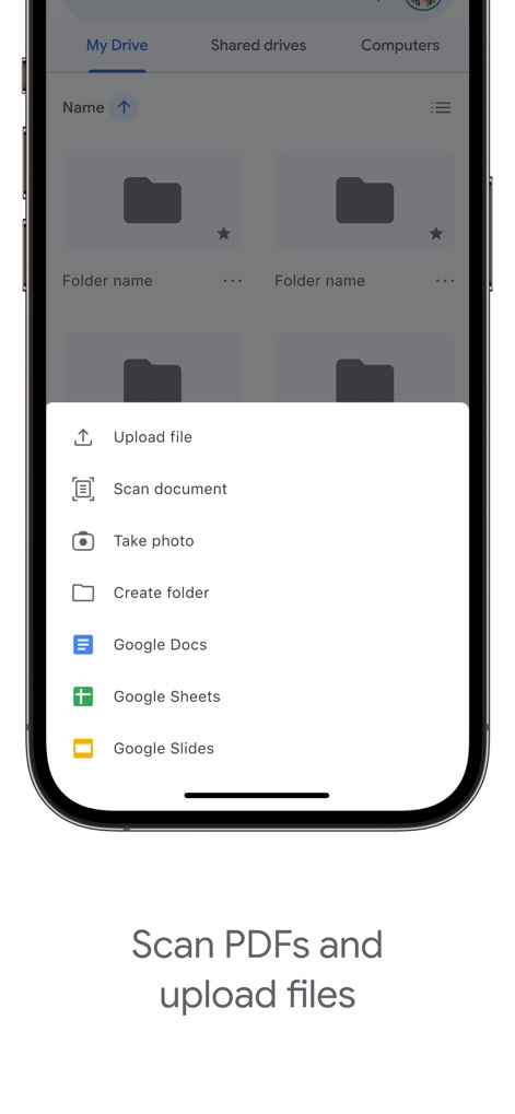 Google Drive - Quick Content Creation