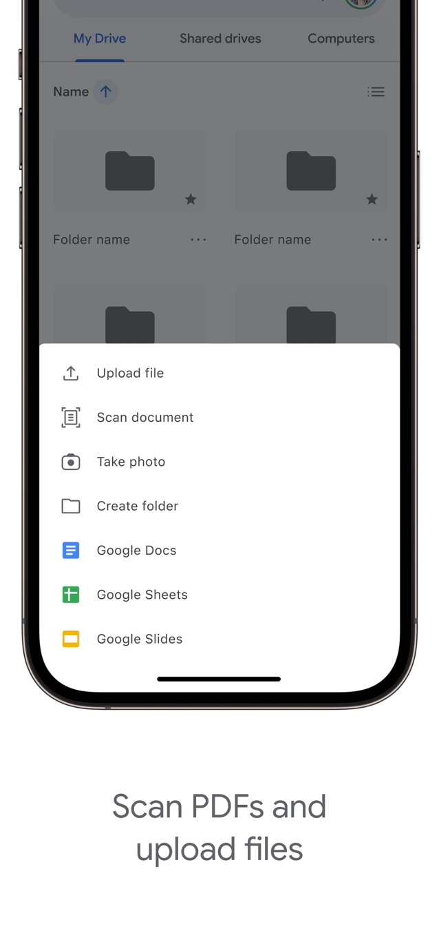 Google 云端硬盘 截图